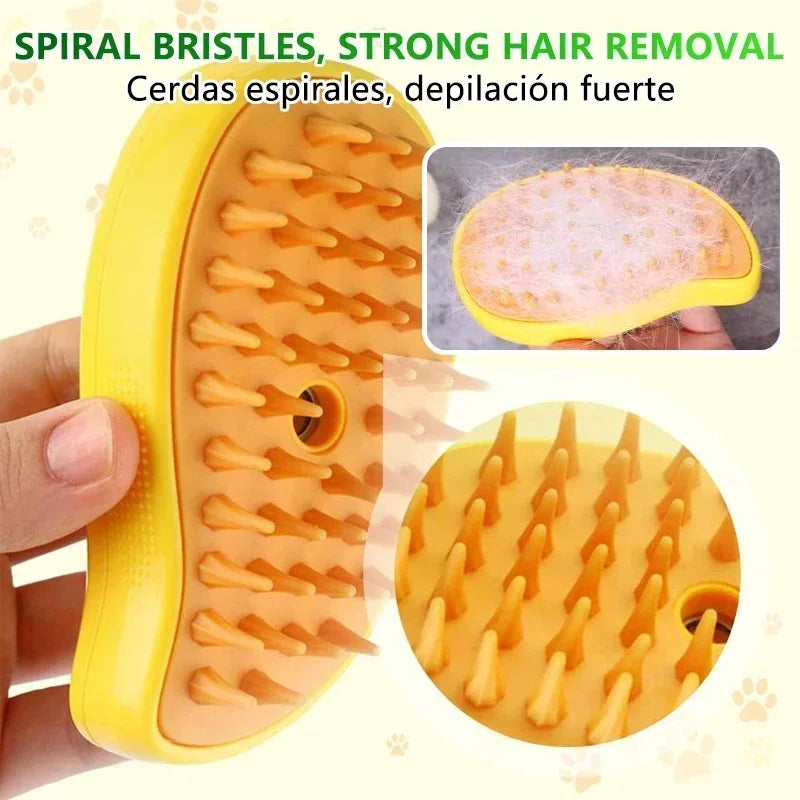 Cat Steamy Brush Dog Massage Comb