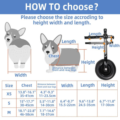 Walk Booster Dog Wheelchair