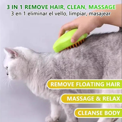 Cat Steamy Brush Dog Massage Comb